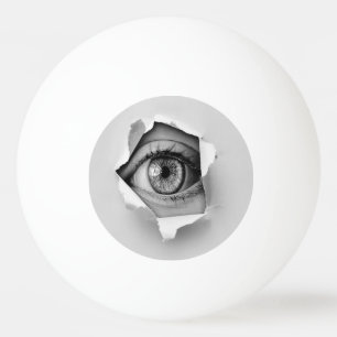 Augenloch Tischtennisball