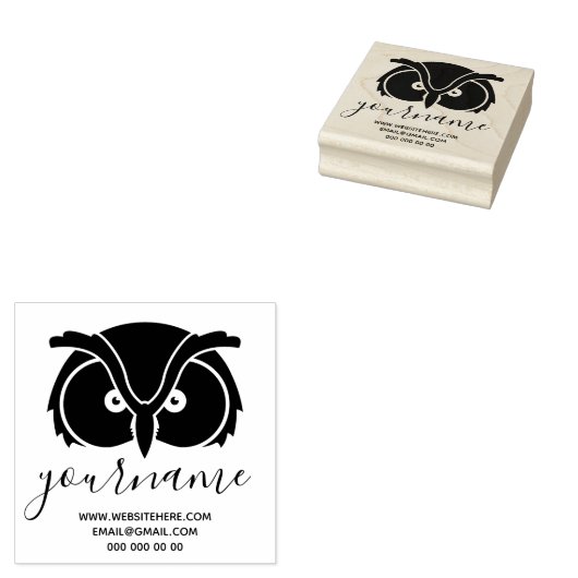 Augenloge Gummistempel (Stempel)