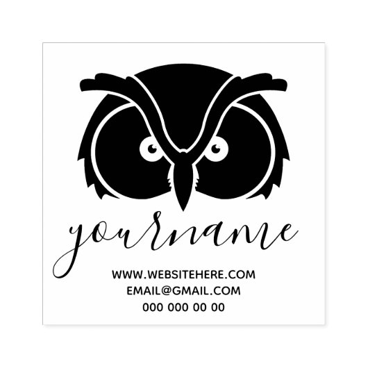 Augenloge Gummistempel (Prägung)