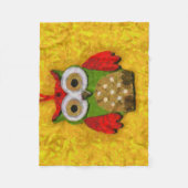 Augenmalerei Fleecedecke (Vorderseite)