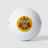 Augenmalerei Golfball (Vorderseite)