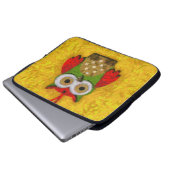 Augenmalerei Laptopschutzhülle (Vorne Knopf)