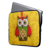 Augenmalerei Laptopschutzhülle (Vorderseite Links)