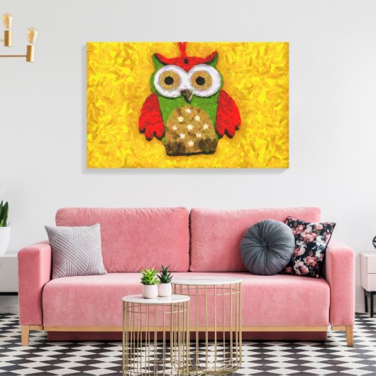 Augenmalerei Leinwanddruck (Insitu (Wohnzimmer))