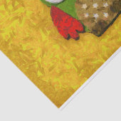 Augenmalerei Seidenpapier (Ausschnitt)