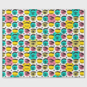 Augenmuster Geschenkpapier (Flach)