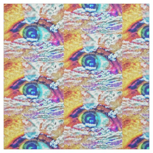 Augenmuster Stoff (Muster)