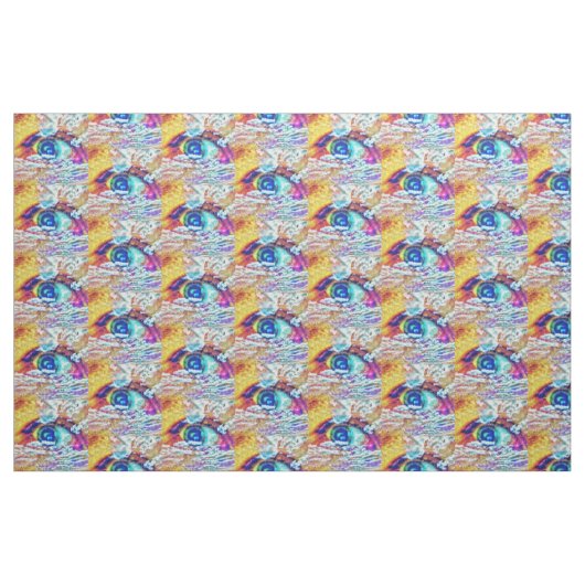 Augenmuster Stoff (Fat Quarter (45,7 x 55,9 cm))