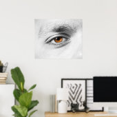 Augennähe Poster (Heimbüro)