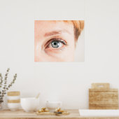 Augennähe Poster (Küche)