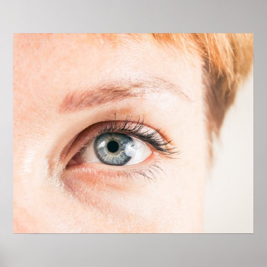 Augennähe Poster (Vorne)