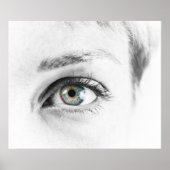 Augennähe Poster (Vorne)