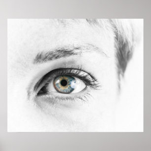 Augennähe Poster