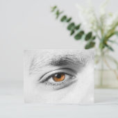 Augennähe Postkarte (Stehend Vorderseite)
