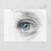 Augennähe Postkarte (Vorderseite)