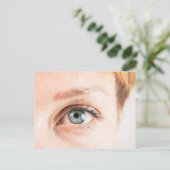 Augennähe Postkarte (Stehend Vorderseite)