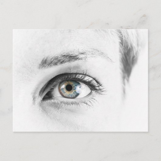 Augennähe Postkarte (Vorderseite)