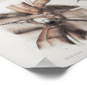 Augenoptometrie Vintage Anatomie Operation Druck Poster (Ecke)