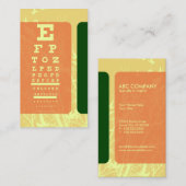 Augenoptometrismus Visitenkarte (Vorne/Hinten)