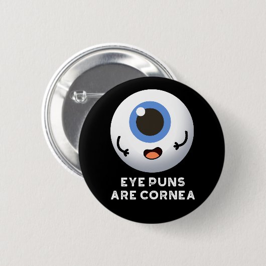 Augenpfeifen sind Cornea Funny Body Puppe Dark BG Button (Vorne & Hinten)