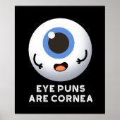 Augenpfeifen sind Cornea Funny Body Puppe Dark BG Poster (Vorne)