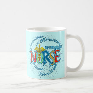 Augenpflegeschwester Motto Krankenschwester Tasse