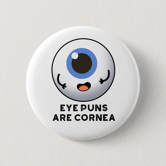 Augenpistolen sind Cornea Funny Body Puff Button (Vorderseite)