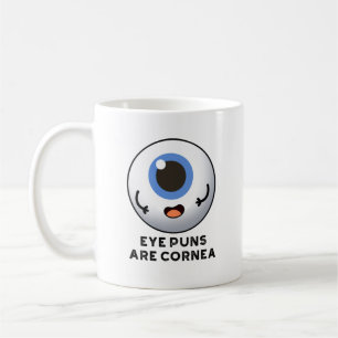 Augenpistolen sind Cornea Funny Body Puff Kaffeetasse