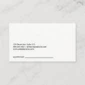 Augenprüfdiagramm | Gläser Terminkarte (Rückseite)