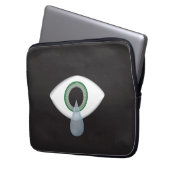 Augenreißer Laptopschutzhülle (Vorderseite Links)