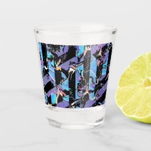 Augenschmerz schnapsglas