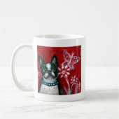 Augenschmetterling Bostons Terrier Kaffeetasse (Links)
