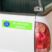 AUGENSCHUTZ ERFORDERT AUTOAUFKLEBER (Auf Lkw)