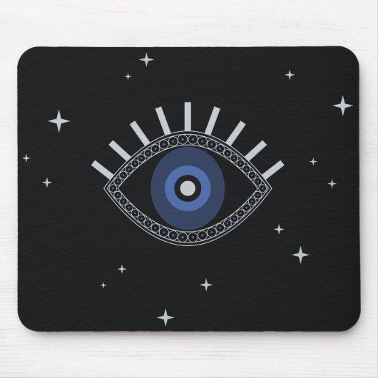 Augenschutztalisman Mousepad (Vorne)
