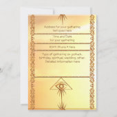 Augenstein Einladung (Rückseite)