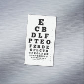 Augensymbol | Bilddiagramm Magnetische Visitenkarte (Beispiel)