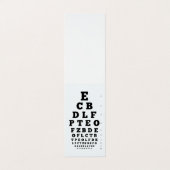 Augensymbol | Bilddiagramm Visitenkarten (Außenseite Aufgefaltet)