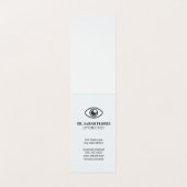 Augensymbol | Bilddiagramm Visitenkarten (Innenseite Aufgefaltet)