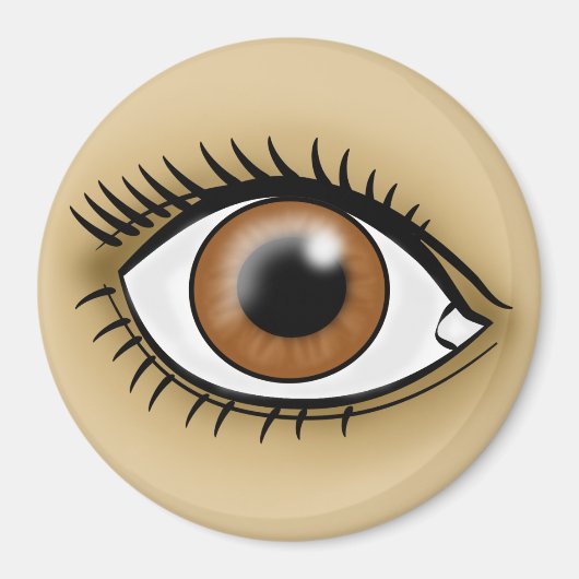 Augensymbol Magnet (Vorne)