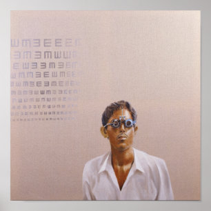 Augentest 3 Medinipur Indien Poster