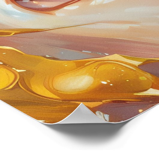 Augenträumen Poster (Ecke)