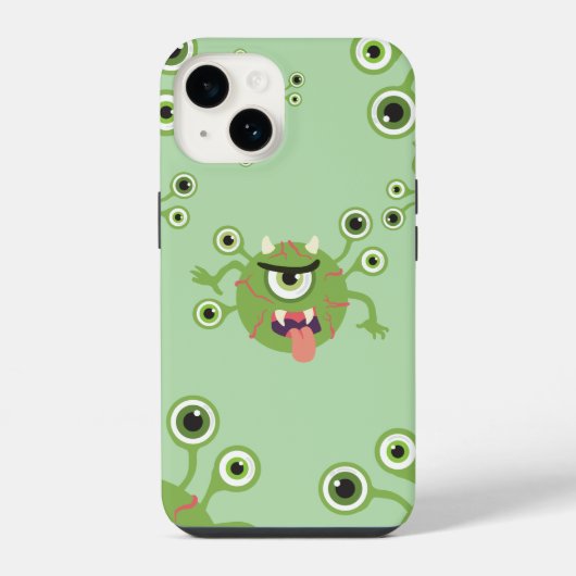 Augentroll iPhone Hülle (Rückseite)
