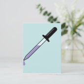 Augentropfen Postkarte (Stehend Vorderseite)