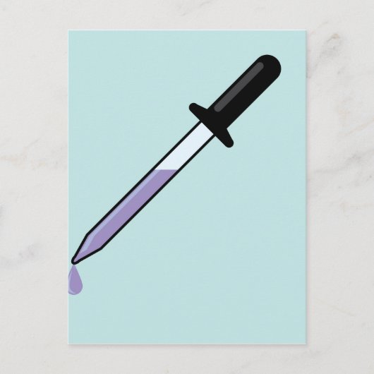 Augentropfen Postkarte (Vorderseite)