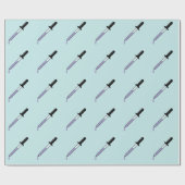 Augentropfenzähler Geschenkpapier (Flach)