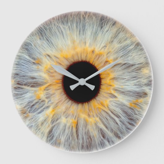 Augenuhr Große Wanduhr (Vorderseite)