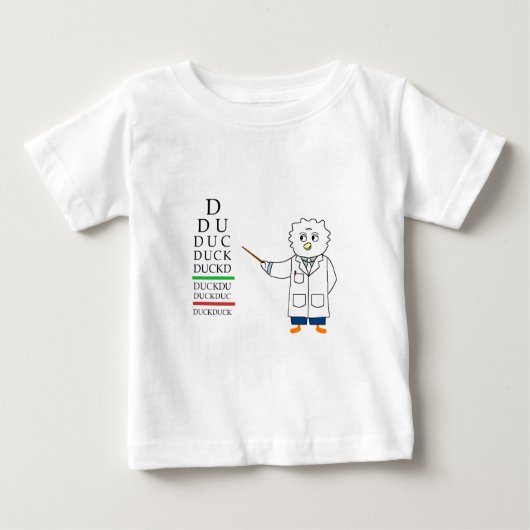 Augenuntersuchung (Optometriker) Baby T-shirt (Vorderseite)