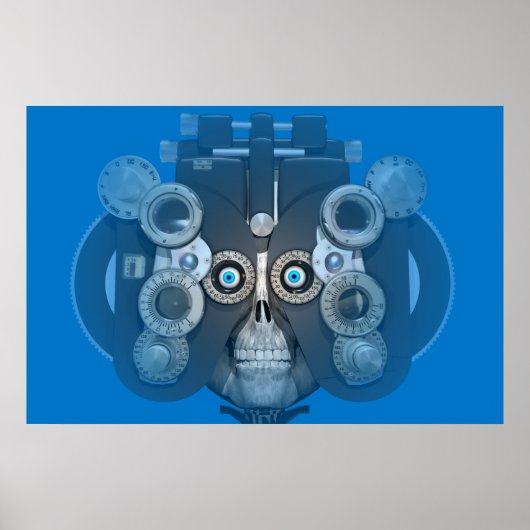 Augenversuch Poster (Vorne)