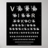 Augenversuch Poster (Vorne)