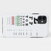 Augenvisionsdiagramm von Snellen für Case-Mate iPhone Hülle (Rückseite (Horizontal))